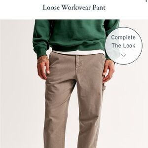 Abercrombie Loose Workwear Pants